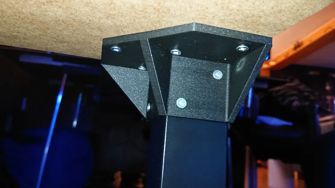 Bracket hỗ trợ chân bàn Ikea Lack (Ikea lack support leg support bracker) - Image 3