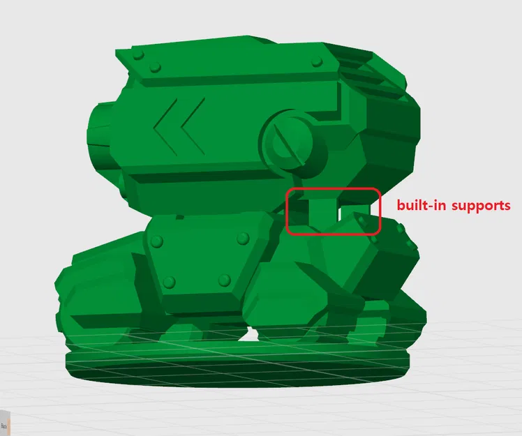 Mecha Tank kiểu Metal Slug cho Crash Derby (bản mini) - Image 5