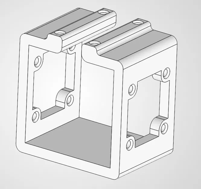 Áo gió/giá gắn quạt làm mát stepper - NEMA23 (Stepper Cooler Fan Jacket - NEMA23) - Image 1
