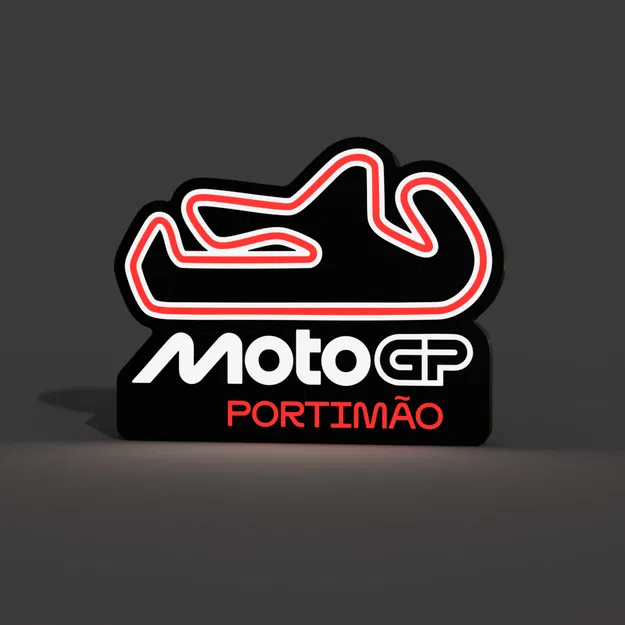 MotoGP Portimão Lightbox LED Lamp – Hộp đèn LED trang trí - Image 3