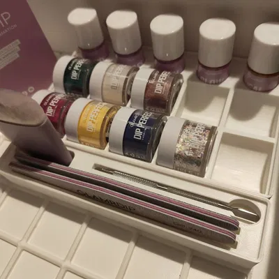 Dụng cụ sơn móng Gridfinity Glamrdip (Gridfinity Glamrdip Nail Polish Tools)