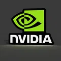 Đèn LED Lightbox Logo NVIDIA - Thumbnail 1