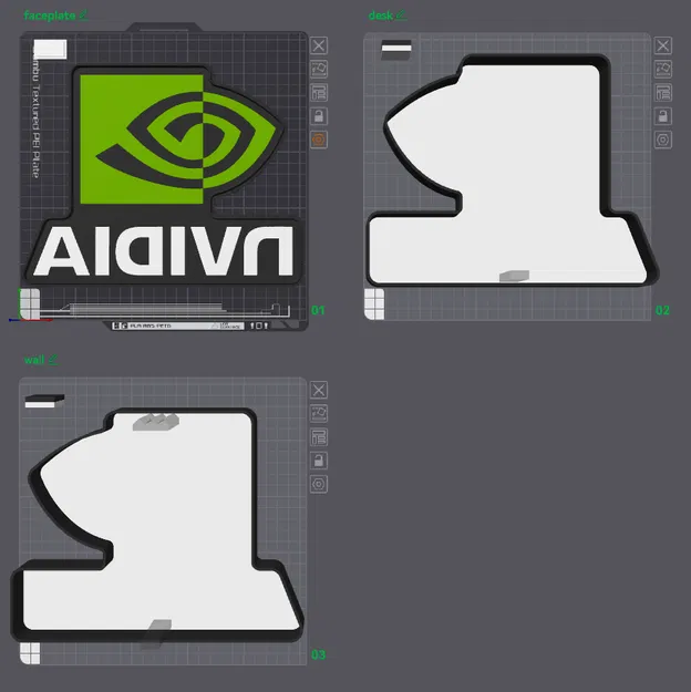 Đèn LED Lightbox Logo NVIDIA - Image 2