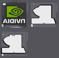Đèn LED Lightbox Logo NVIDIA - Thumbnail 2