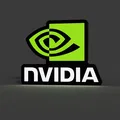 Đèn LED Lightbox Logo NVIDIA - Thumbnail 3