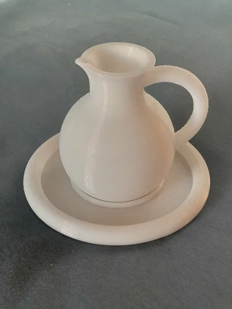 Bình rót có nắp và khay - Image 1