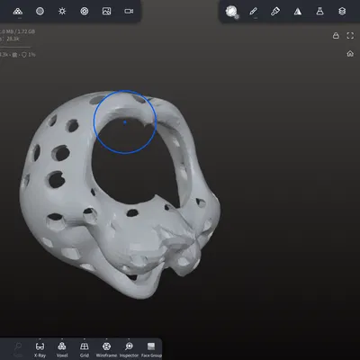 Đế đầu fursuit mèo (chưa test) - Untested cat Fursuit head base