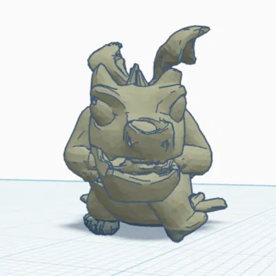 Electro Dragon – Rồng Điện (Clash Royale) STL 3D Print