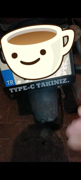 Bảng tên điều chỉnh gắn dưới biển số xe máy - Image 1