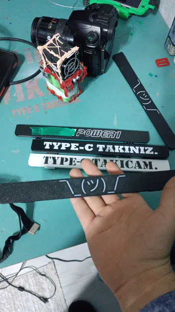 Bảng tên điều chỉnh gắn dưới biển số xe máy - Image 2