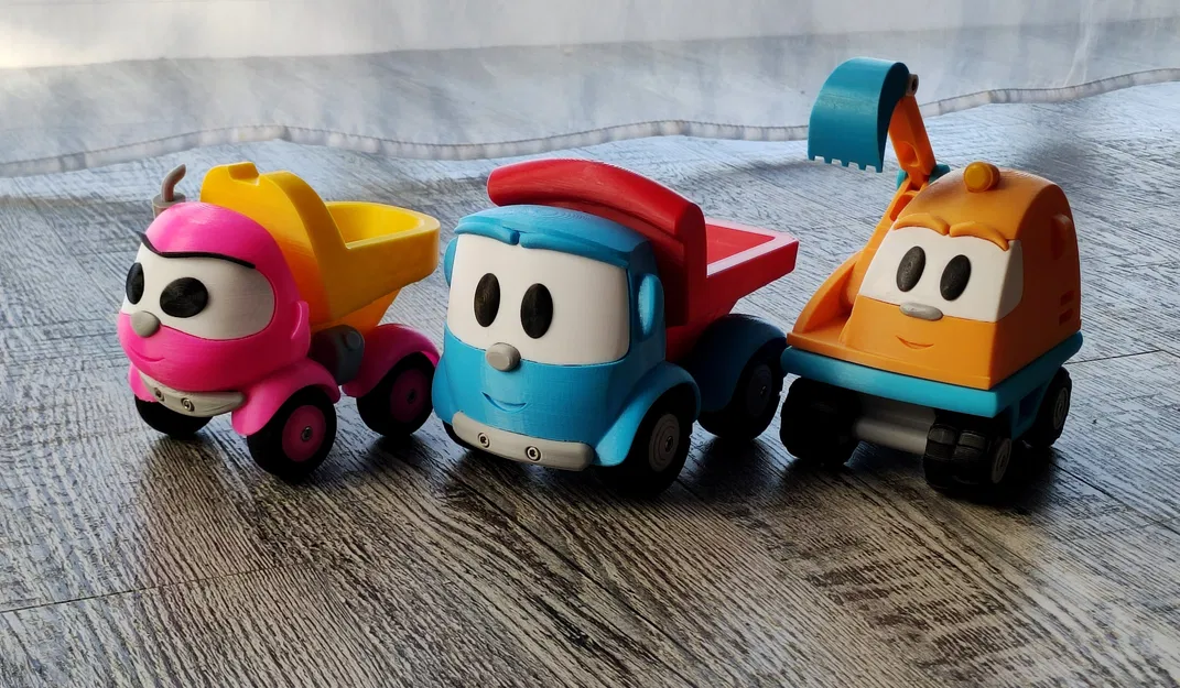 Lea the Truck – Mẫu xe tải Lea (Leo the Truck) - Image 3