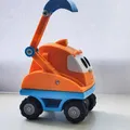 Scoop the Excavator (Leo the Truck) - Mô hình in 3D - Thumbnail 4