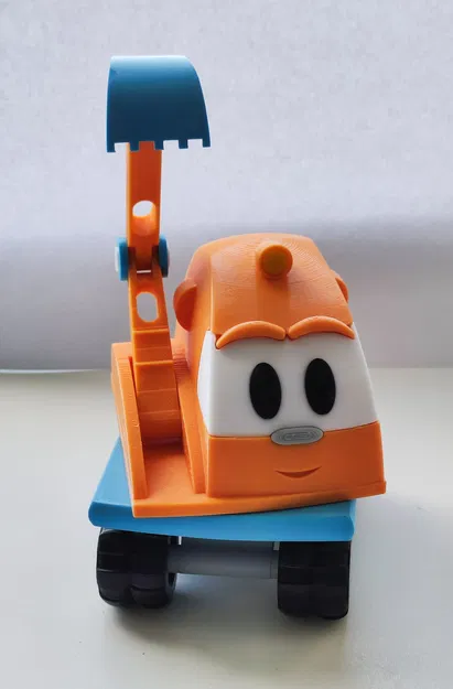 Scoop the Excavator (Leo the Truck) - Mô hình in 3D - Image 5