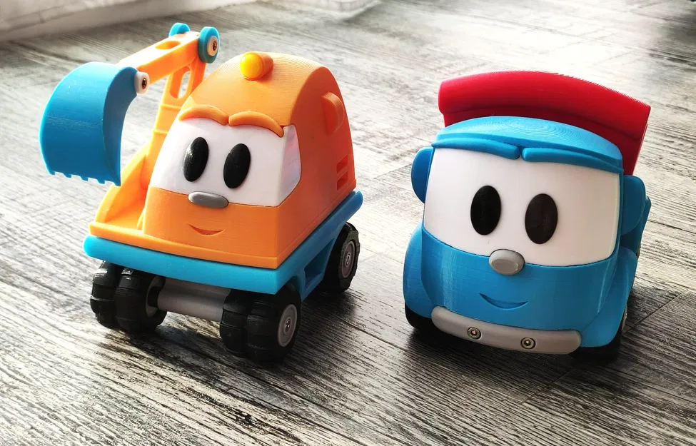 Scoop the Excavator (Leo the Truck) - Mô hình in 3D - Image 6