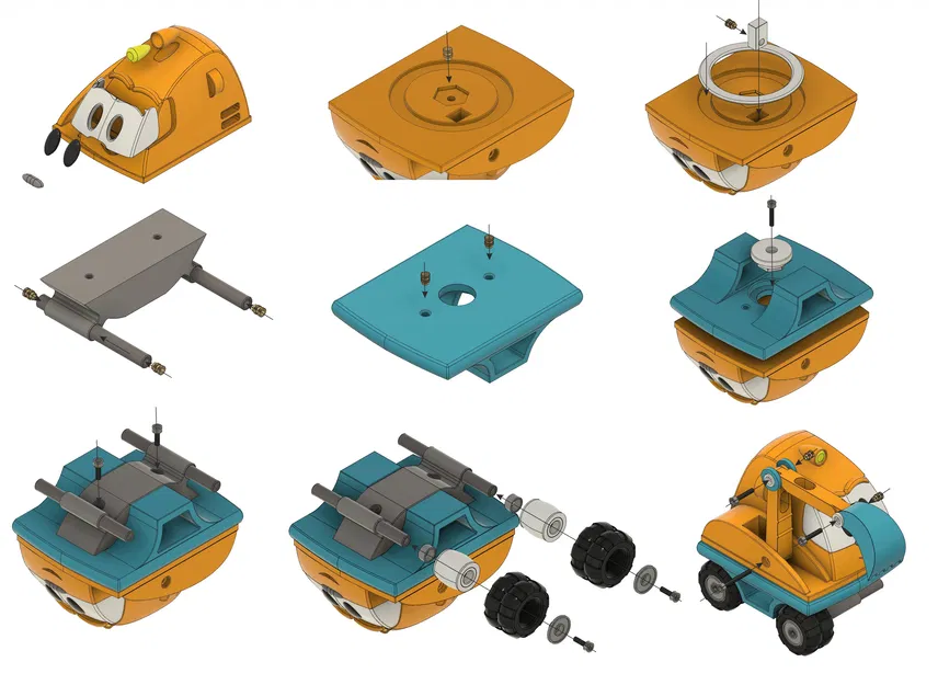 Scoop the Excavator (Leo the Truck) - Mô hình in 3D - Image 8