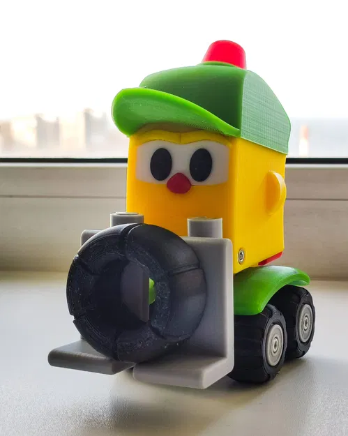 Lifty the Forklift (xe nâng) – nhân vật từ hoạt hình Leo the Truck - Image 2