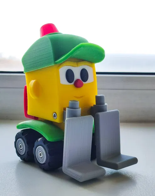 Lifty the Forklift (xe nâng) – nhân vật từ hoạt hình Leo the Truck - Image 5