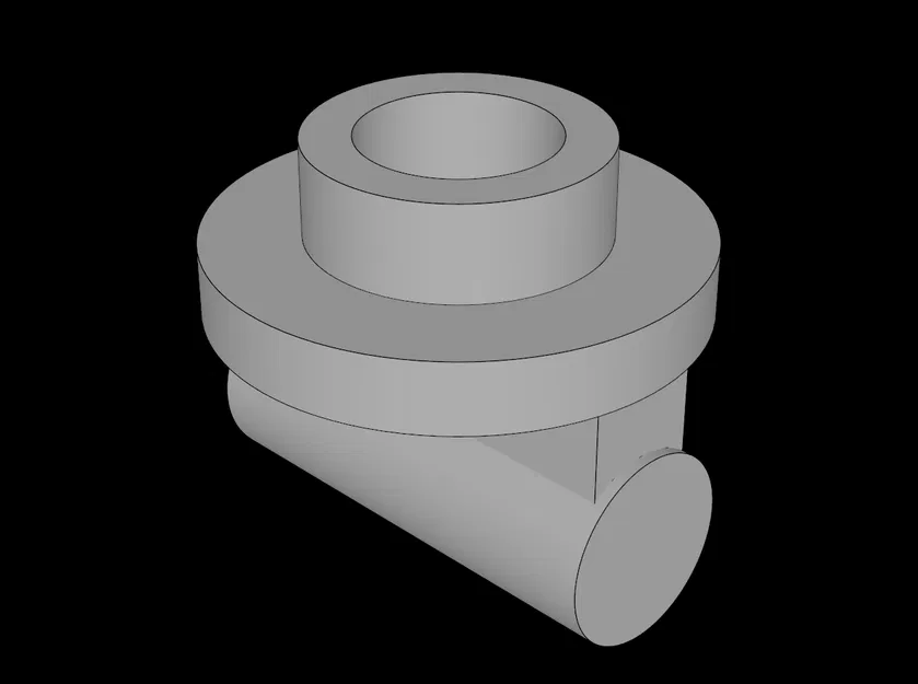 Lego Compatible (79194.dat) Plate 1 x 1 Round có tay cầm dạng bar trên stem dài - Image 1
