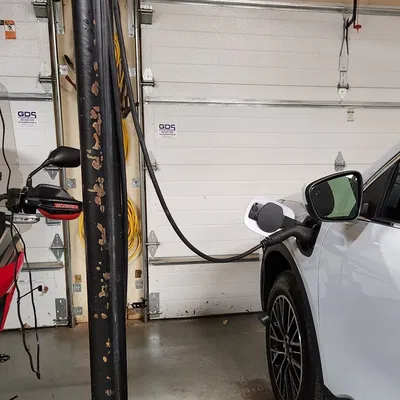 Giá đỡ dây sạc EV Charge Cord Cradle in 3D