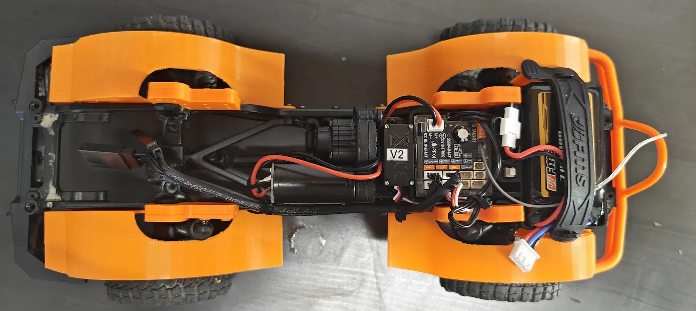 FCX18 Wheel Wells và Shock Keys - Image 3