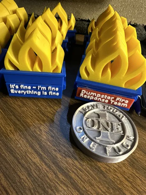 Ornament “Dumpster Fire Response Team” - Image 1