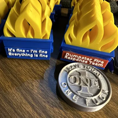 Ornament “Dumpster Fire Response Team”