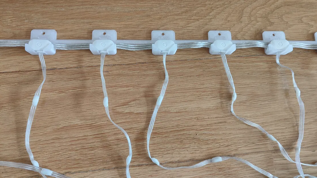 Spacer kẹp nối chuỗi cho Govee Curtain Lights2 - Image 2