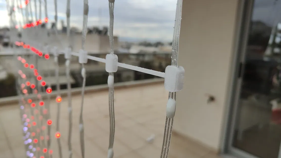 Spacer kẹp nối chuỗi cho Govee Curtain Lights2 - Image 4