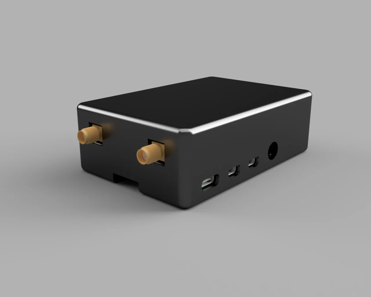 Case Raspberry Pi 4 cho LR1302 HAT (SMA phía sau) 1