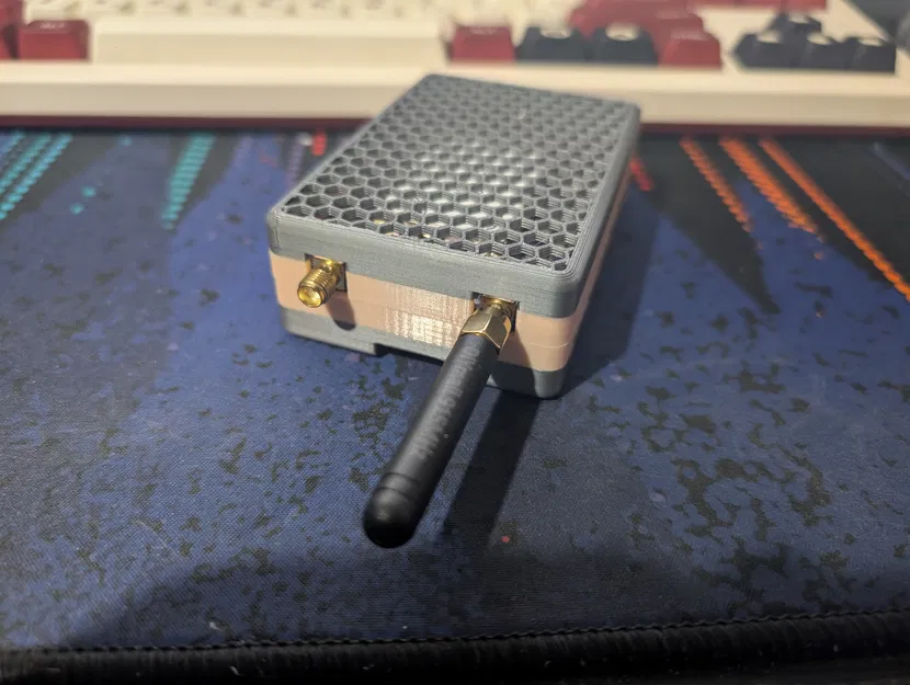 Case Raspberry Pi 4 cho LR1302 HAT (SMA phía sau) - Image 3