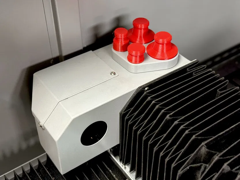 Nút che bảo vệ kèm đế giữ nam châm cho laser CO2 Gweike M-Series - Image 4