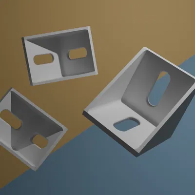 Góc 90° cho nhôm định hình 4040 (M8)