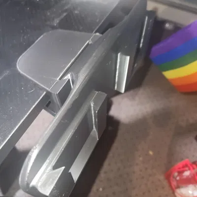 Bộ chuyển đổi kẹp bàn modular 2 ray đôi - bản mỏng (thin)