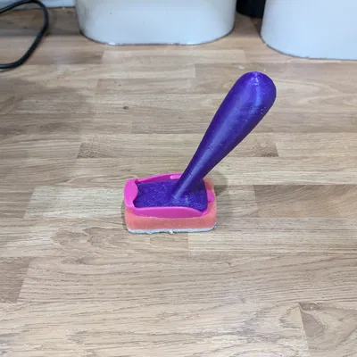 Tay cầm miếng bọt biển rửa chén (Dish Washing Sponge Handle)