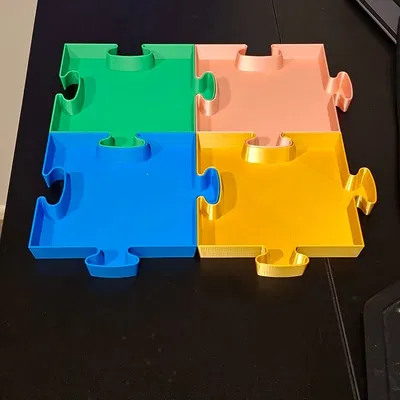 Khay Jigsaw Xếp Chồng (Jigsaw Trays)