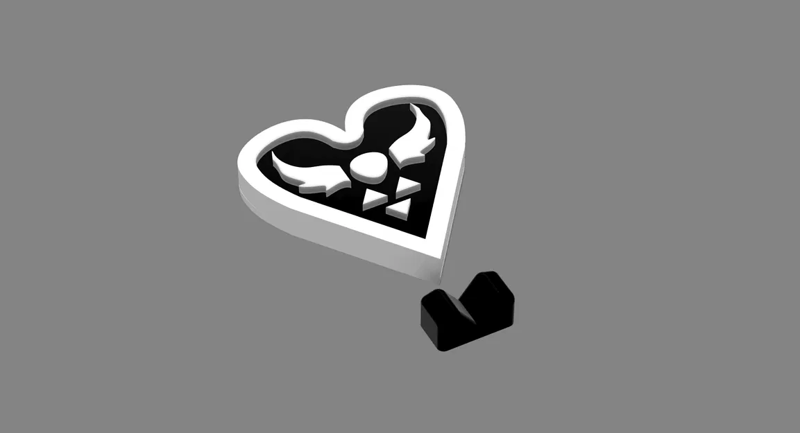 Plaque Deltarune Kèm Chân Đế - Image 1