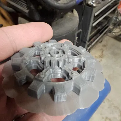 Trang trí bánh răng steampunk