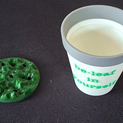 Chậu cây và phần lót giả