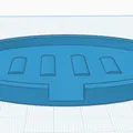 Khay/giá đựng xà phòng (Soap tray/Holder) in 3D - Thumbnail 1