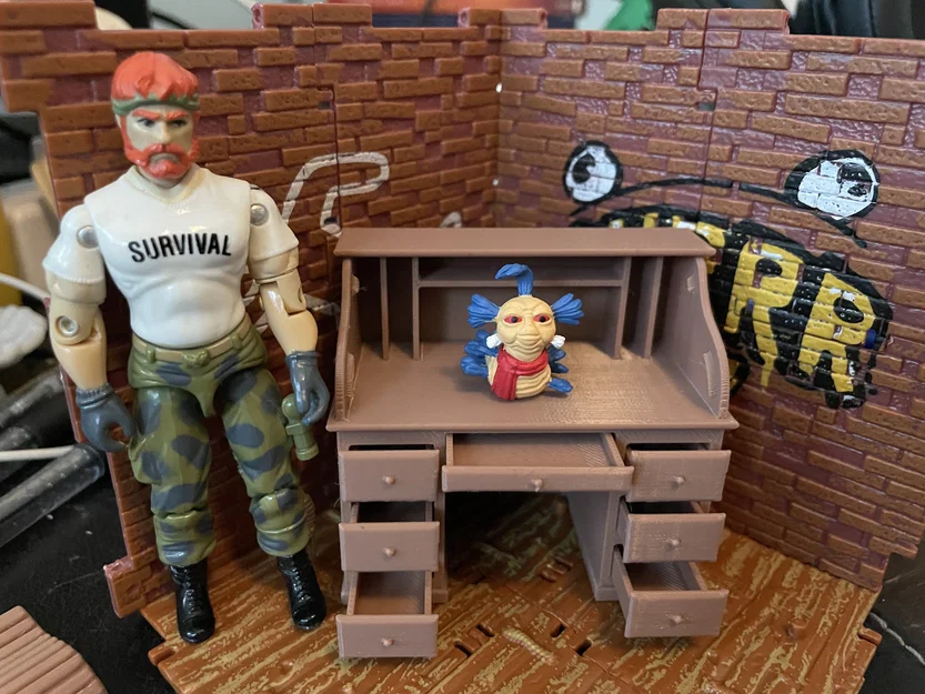 Bàn làm việc Rolltop (Tỉ lệ 1:18) - Image 2