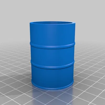 Thùng dầu (Oil Drums) tỉ lệ 1/18 (3.75")