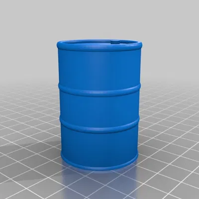 Thùng dầu (Oil Drums) tỉ lệ 1/18 (3.75")