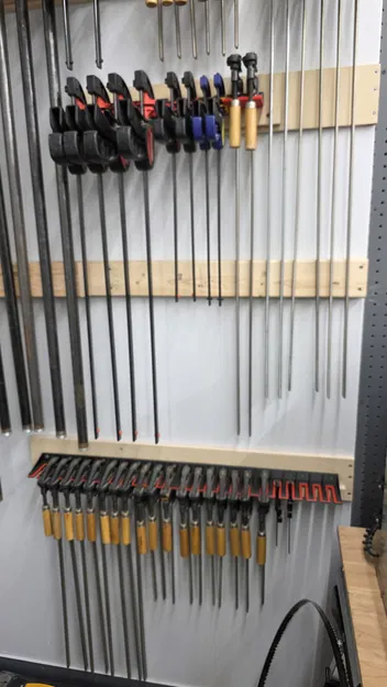 Giá treo kẹp gỗ Wood Clamp Rack (Craftsman/Irwin/Harbor Freight) - Image 2