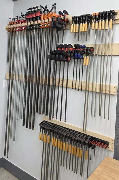 Giá treo kẹp gỗ Wood Clamp Rack (Craftsman/Irwin/Harbor Freight) - Image 5