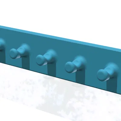 Móc Treo Chìa Khóa Đơn Giản (simple Key Hanger)