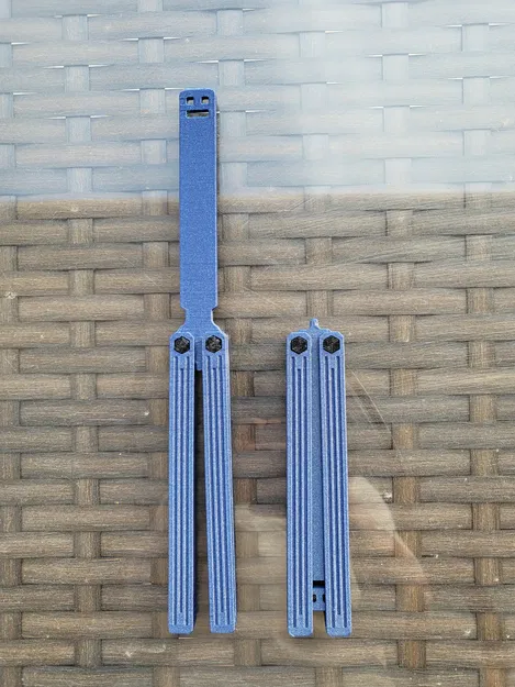 Dao bướm trainer “Flippy Friendly” (Balisong) {KHÔNG CẦN ỐC VÍT!} - Image 2