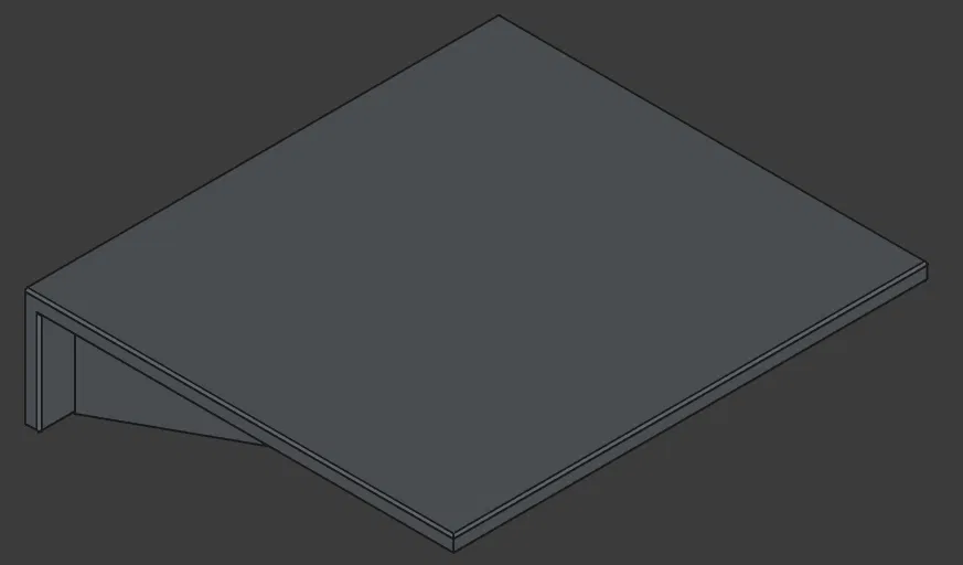 Kệ gắn hông (Shelf for sidemounting) - Image 1