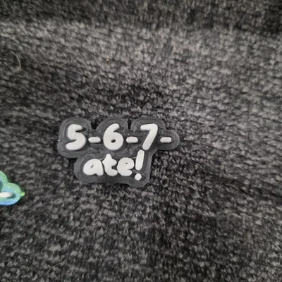 5-6-7-ate! Basic Cheer Pin Embellishment – Miếng Trang Trí Pin Cheer