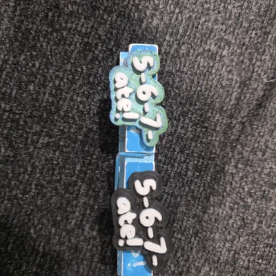 5-6-7-ate! Basic Cheer Pin Embellishment – Miếng Trang Trí Pin Cheer