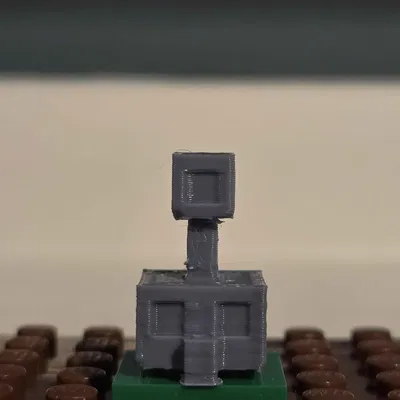 Đầu Copper Golem tương thích LEGO Minecraft